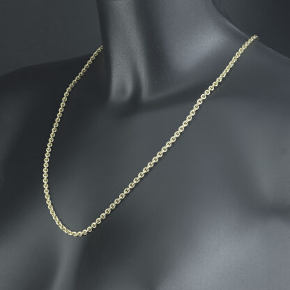 9ct Yellow Gold Belcher Chain 24" 4mm - Image 3