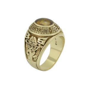 10ct Yellow Gold College Ring