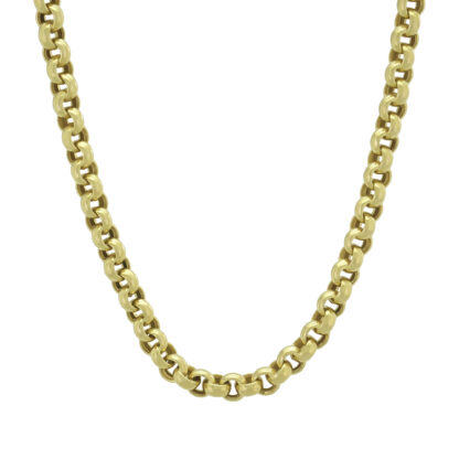 18ct Yellow Gold Belcher Chain 28" 5.5mm