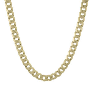 9ct Yellow Gold Curb Chain 21&#8243; 5mm