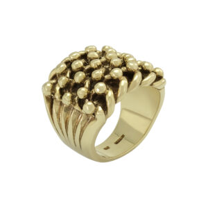 9ct Yellow Gold Keeper Ring