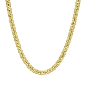 9ct Yellow Gold Belcher Chain 20&#8243; 6.5mm