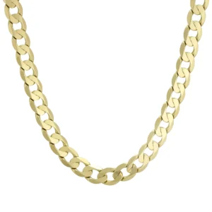 9ct Yellow Gold Curb Chain 20.5&#8243; 5.5mm