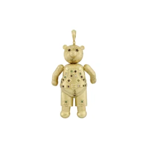 9ct Yellow Gold Teddy Bear Pendant