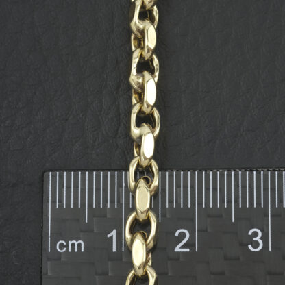 9ct Yellow Gold Belcher Chain 26" 4.5mm - Image 2