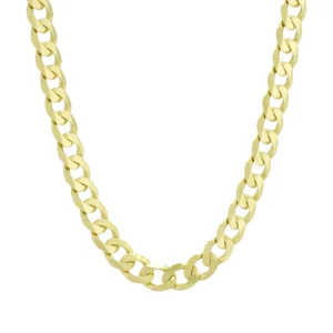 9ct Yellow Gold Curb Chain 24&#8243; 7.5mm