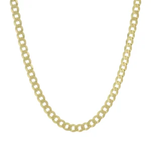 9ct Yellow Gold Curb Chain 30&#8243; 4.5mm