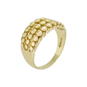 9ct Yellow Gold Keeper Ring