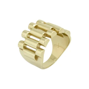 9ct Yellow Gold Watch Strap Ring