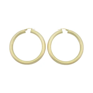 9ct Yellow Gold Hoop Earrings