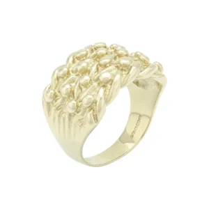 9ct Yellow Gold Keeper Ring