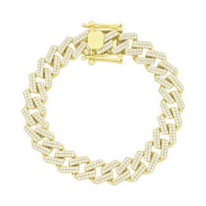 9ct Yellow Gold Curb Bracelet 8&#8243; 11.5mm