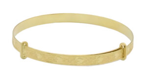 9ct Yellow Gold Expandable Bangle