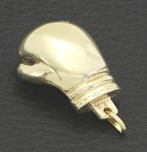 9ct Yellow Gold Boxing Glove Pendant