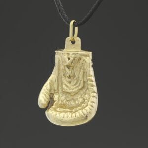 9ct Yellow Gold Boxing Glove Pendant