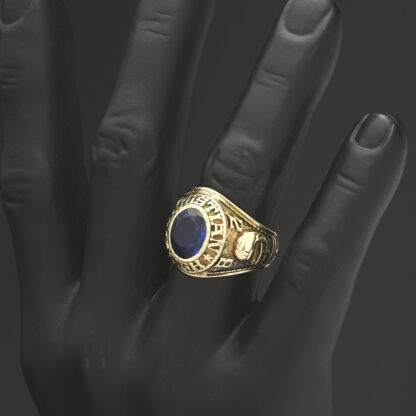 10ct Yellow Gold College Ring - Image 2