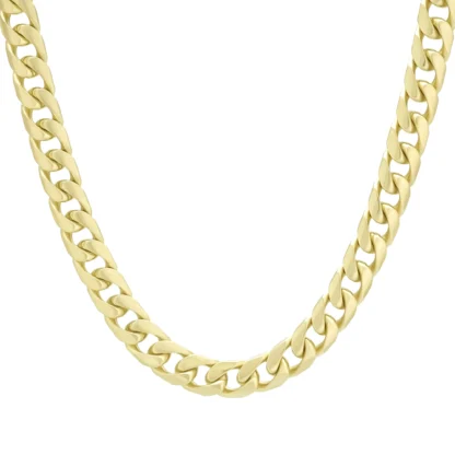 9ct Yellow Gold Curb Chain 22.5″ 7mm