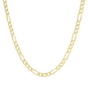 9ct Yellow Gold Figaro Chain 19.5″ 4mm