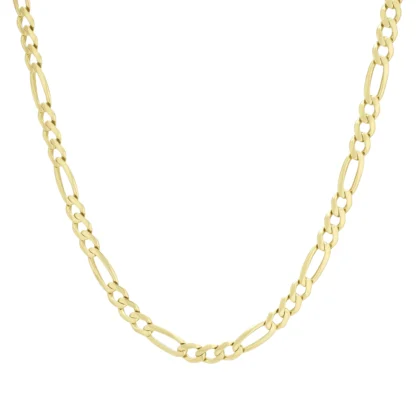 9ct Yellow Gold Figaro Chain 19.5″ 4mm