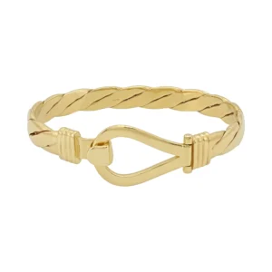 9ct Yellow Gold Loop Bangle