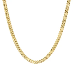 9ct Yellow Gold Franco Chain 26&#8243; 4.5mm