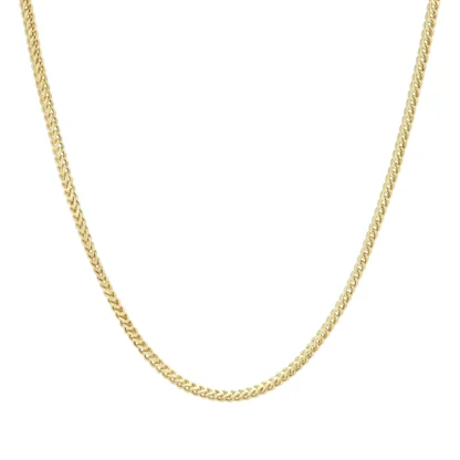 18ct Yellow Gold Franco Chain 22" 2mm