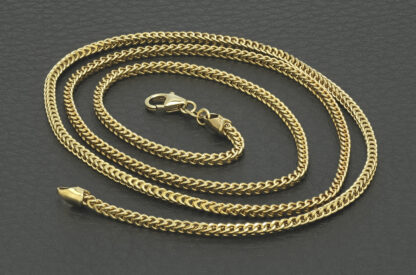 18ct Yellow Gold Franco Chain 22" 2mm - Image 5