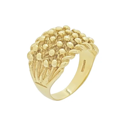 9ct Yellow Gold Keeper Ring