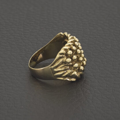 9ct Yellow Gold Keeper Ring - Image 3