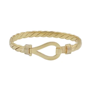 9ct Yellow Gold Loop Bangle