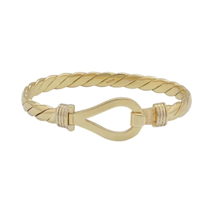 9ct Yellow Gold Loop Bangle