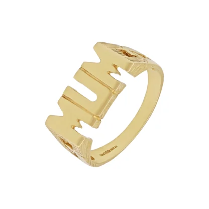 9ct Yellow Gold MUM Ring