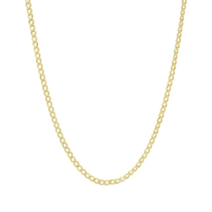 14ct Yellow Gold Curb Chain 20&#8243; 2.5mm