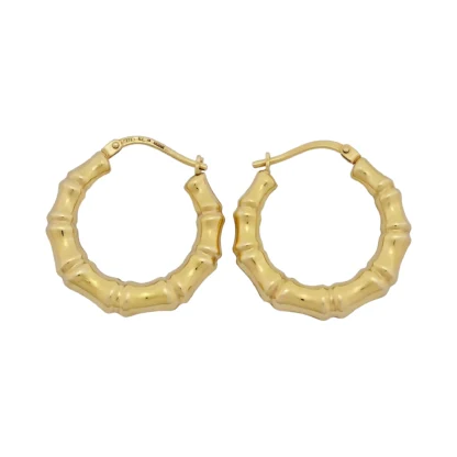 9ct Yellow Gold Hoop Earrings