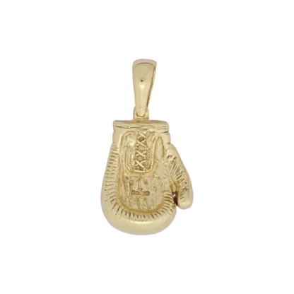 9ct Yellow Gold Boxing Glove Pendant