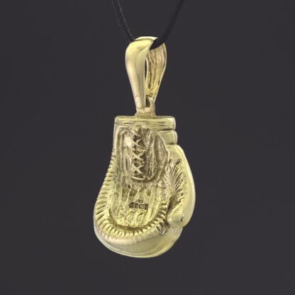 9ct Yellow Gold Boxing Glove Pendant - Image 4