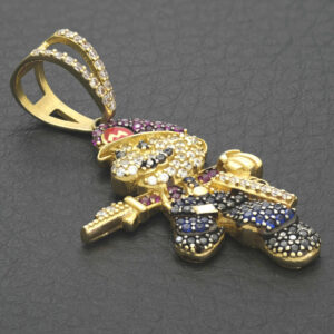 14ct Yellow Gold Mario Pendant
