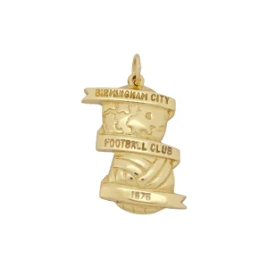 9ct Yellow Gold Football Club Pendant