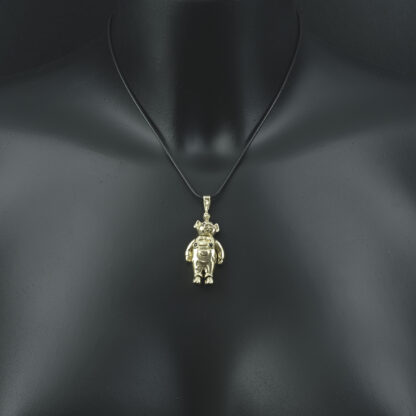 9ct Yellow Gold Pig Pendant - Image 2