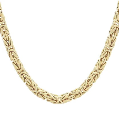 9ct Yellow Gold King Chain 24" 6.5mm