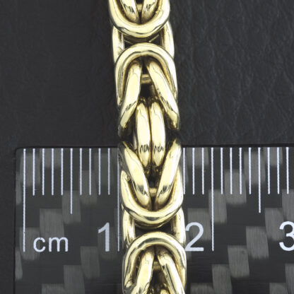 9ct Yellow Gold King Chain 24" 6.5mm - Image 3