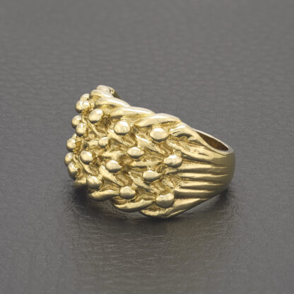 9ct Yellow Gold Keeper Ring - Image 3