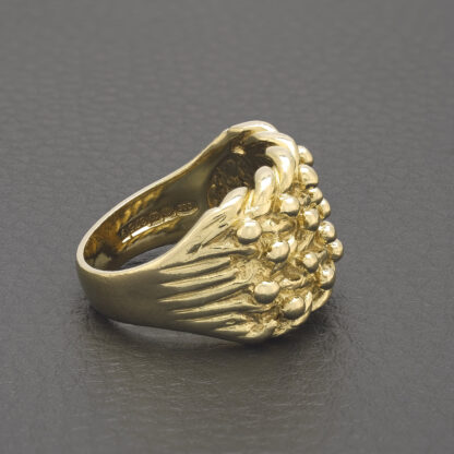 9ct Yellow Gold Keeper Ring - Image 2