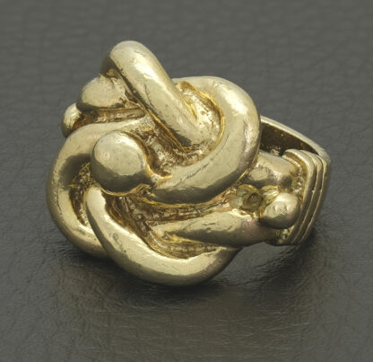 9ct Yellow Gold Knot Ring - Image 5