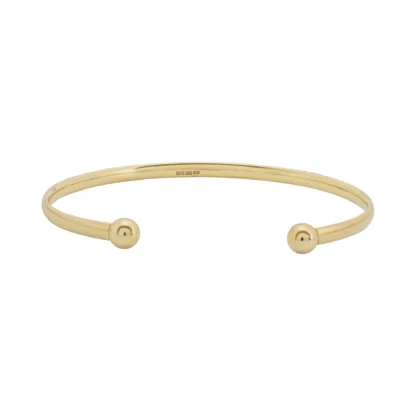 9ct Yellow Gold Torque Bangle