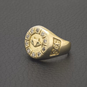 10ct Yellow Gold Gemstones Ring