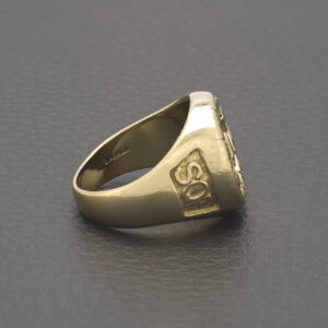 10ct Yellow Gold Gemstones Ring