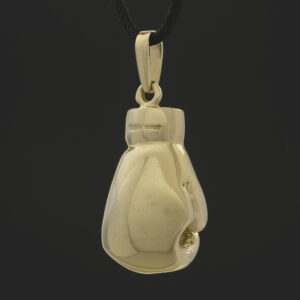 9ct Yellow Gold Boxing Glove Pendant