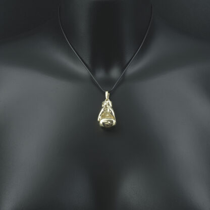 9ct Yellow Gold Boxing Glove Pendant - Image 3