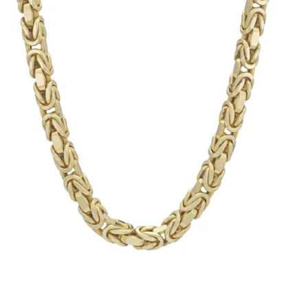 14ct Yellow Gold King Chain 27″ 6mm